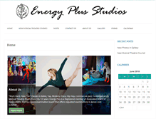 Tablet Screenshot of energyplusstudios.com